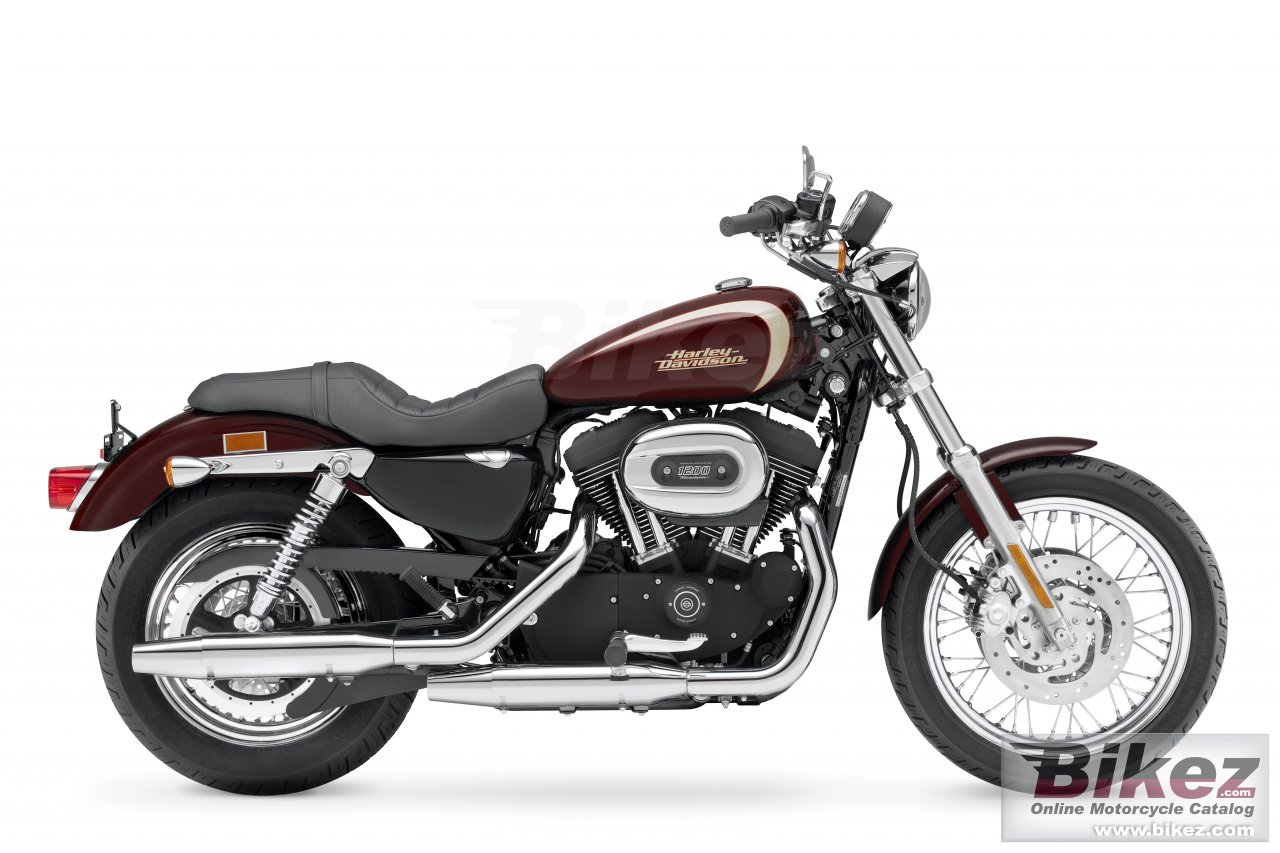 Big Harley-Davidson xl1200r sportster 1200 roadster picture and wallpaper from Bikez.com